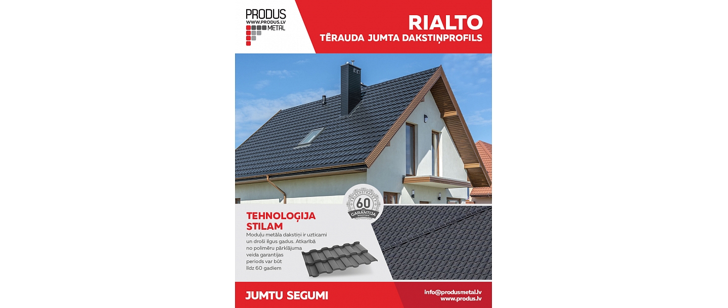 Tērauda jumta dakstiņprofils